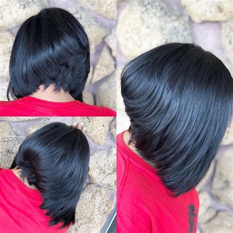 Showiest Bob Haircuts For Black Women Wavy Bob Hairstyles Bobs Hot Sex Picture