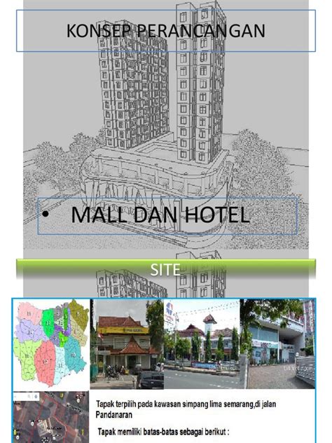 Konsep Perancangan Mall Dan Hotel