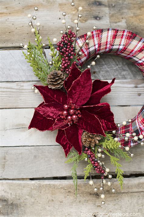 40 Diy Christmas Wreath Ideas How To Make A Homemade Holiday Wreath