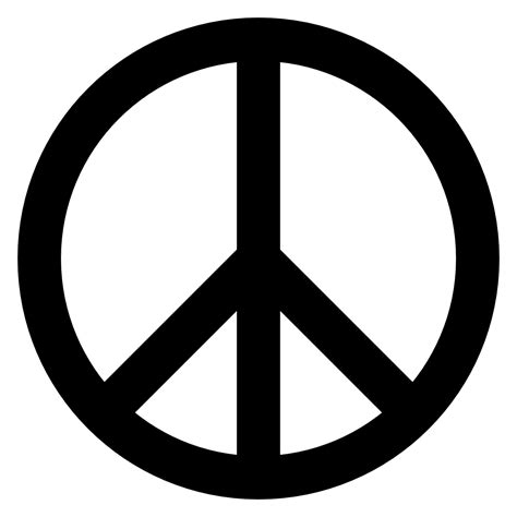 Vector Peace Sign Clipart Best