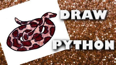 How To Draw Python Step By Step Drawing Tutorial Guided Easy Snake