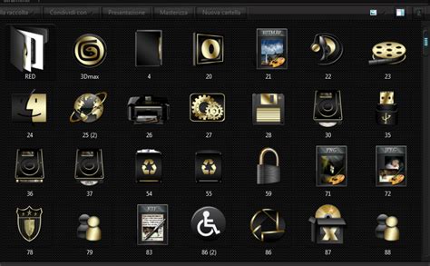 Black E Gold Icon Pack Installer 7601 Sp1 X86 By Realyst