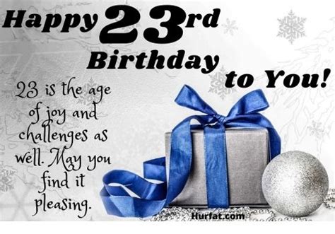 110 Happy 23rd Birthday Best Wishes Messages Quotes And Images