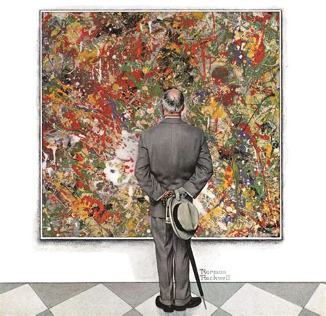 Norman Rockwell And Jackson Pollock