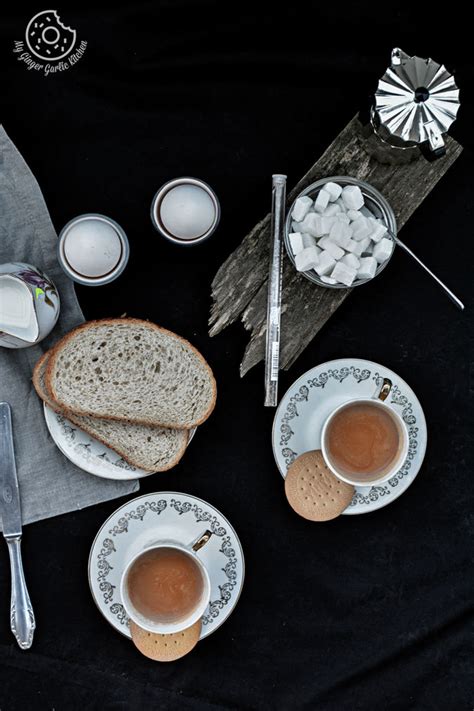 Ginger Cardamom Tea Adrak Ilaichi Ki Chai My Ginger Garlic Kitchen