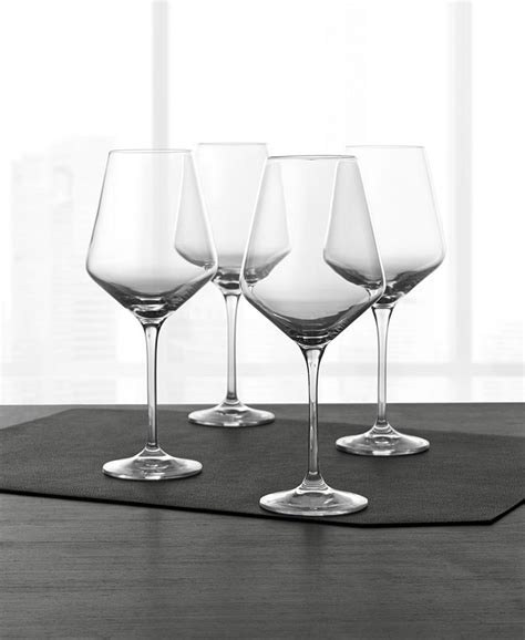 Hotel Collection Large Wine Glasses Set Of 4 Created For Macy S Macy S