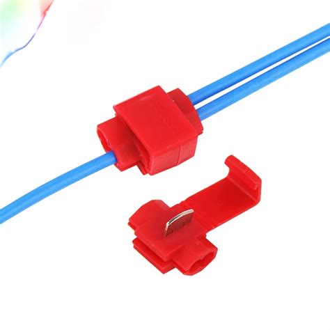 10pcs Red 05 15mm Scotch Lock Crimp Terminals Electrical Cable