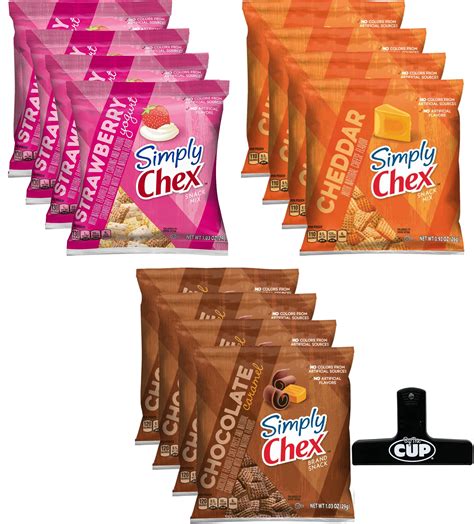 Chex Mix Brand Snack Pack 12 Count 3 Flavor Variety 4 Of Each Flavor