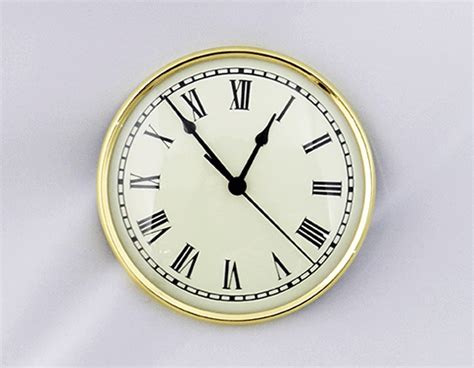 Clock Inserts 6 152 Mm Premium Ivory Roman Fitups