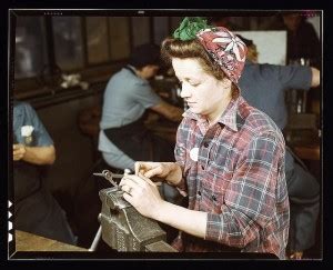Vintage Photos Of Real Life Rosie The Riveters