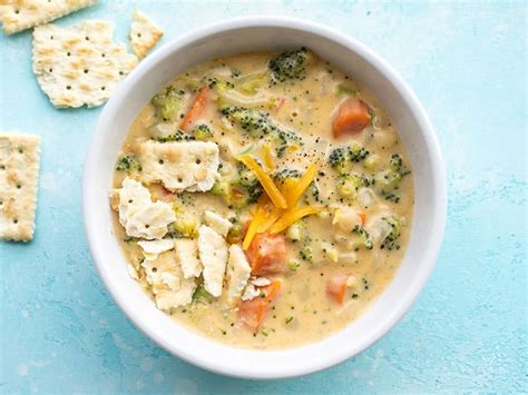 Easy Broccoli Cheddar Soup Thick And Cheesy Budget Bytes