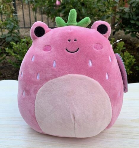Squishmallows Official Kellytoys Plush Inch Fanina The Pink Frog Bam