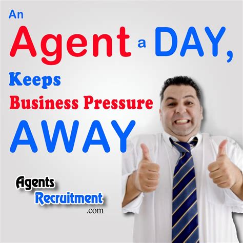Recruit An Agent A Day For A Healthy And Pressure Free Professional