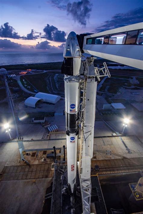 Nasa And Spacex Poised For Launch Of 1st Us Astronauts From Us Soil In