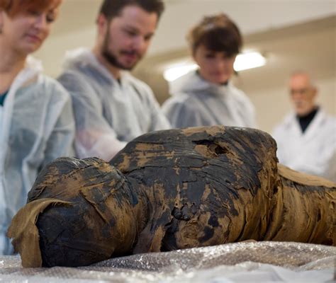 Scientists Discover That Egyptian Mummy Thought To Be Male Priest Was Actually Pregnant Woman In