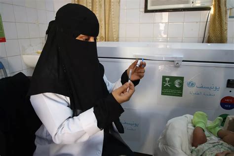 Enhancing Immunization Programmes In Yemen Unicef Yemen