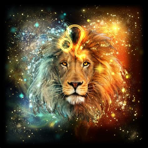 Fond Ecran Signe Astrologique Lion