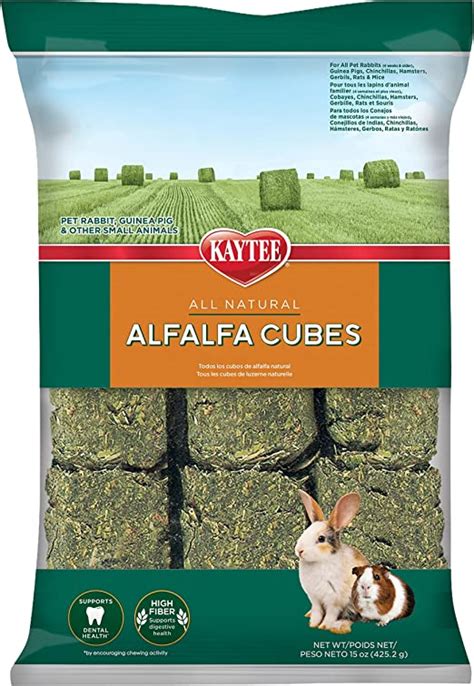 Kaytee Alfalfa Cubes 15 Oz Bag Mx Productos Para Animales