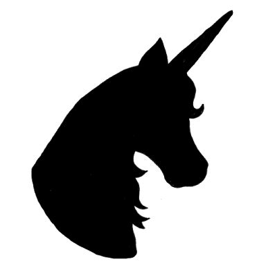 Image result for unicorn head silhouette | Unicorn pumpkin stencil, Unicorn pumpkin, Unicorn stencil