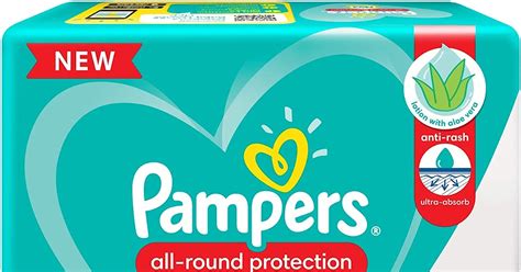 Pampers All Round Protection Pants Medium Size Baby Diapers Md 50