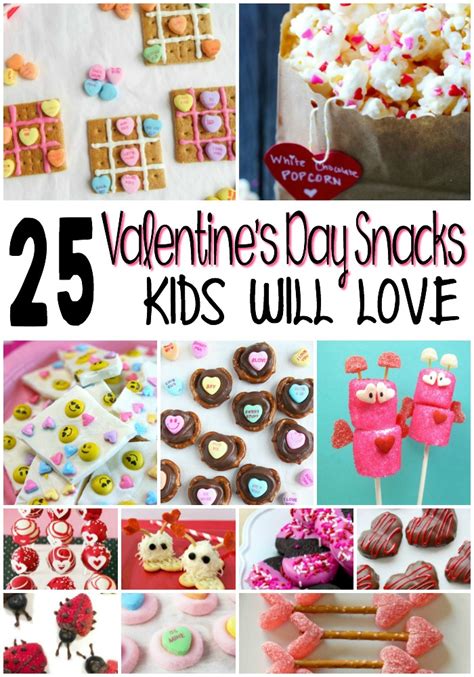 25 Valentines Day Snacks Kids Will Love