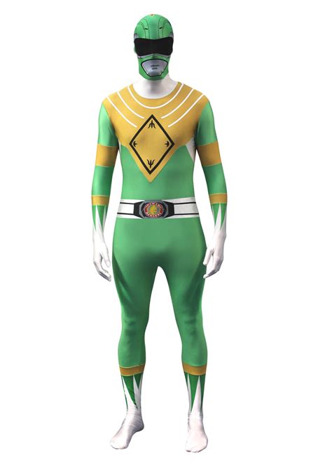 Power Rangers Green Ranger Morphsuit Costume