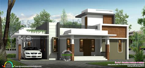 1500 Sq Ft 3 Bhk Single Floor Modern Home Kerala Home Design And