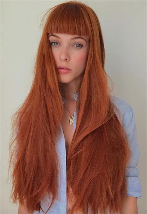 Ginger Hair Color Shades Ginger Hair Dye Tips Hair Color Orange Ginger Hair Color Copper Hair