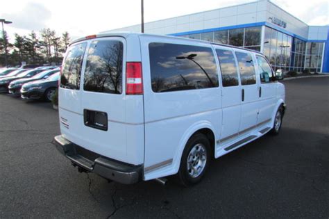 Chevy Express All Wheel Drive 7 Passenger Conversion Van Summit White