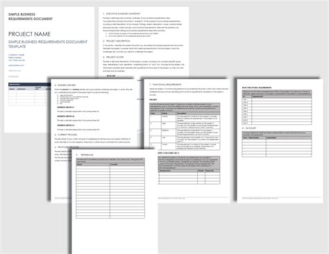 Download Free Brd Templates Smartsheet