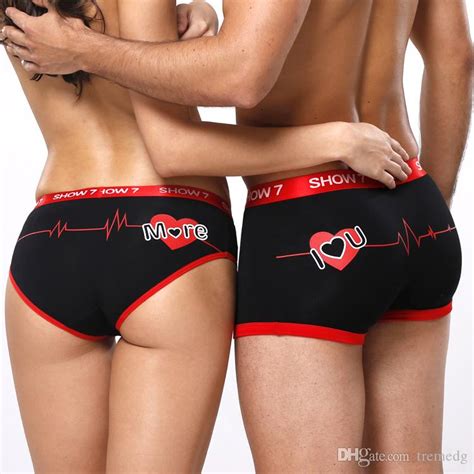 2020 New High Quality Couples Bamboo Fiber Underwear Lovers Comfortable Underpants Tamptation