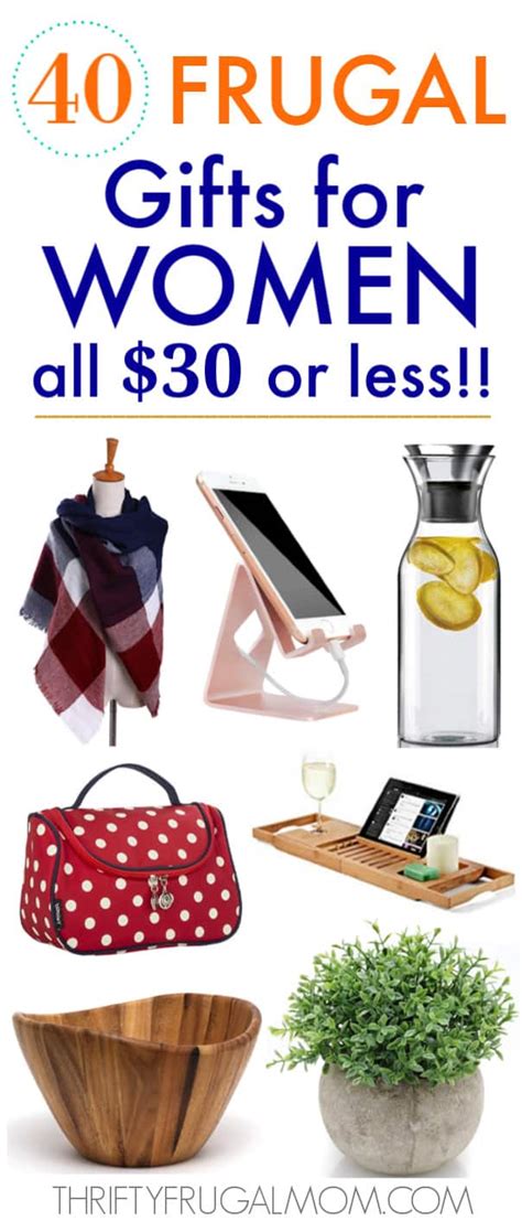 As an amazon associate, i earn from qualifying purchases. 40 Frugal Gifts for Women that Cost $30 or Less - Thrifty ...