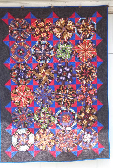 Fireworks Quilt Etsy