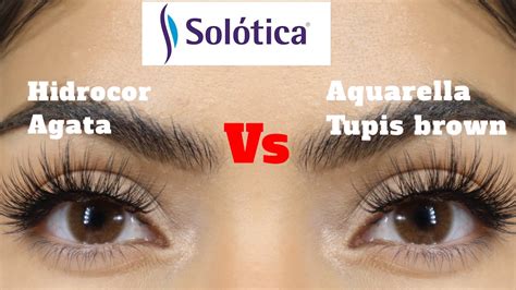 Solotica Hidrocor Agata Vs Tupis Brown Real Raw Review Comparison