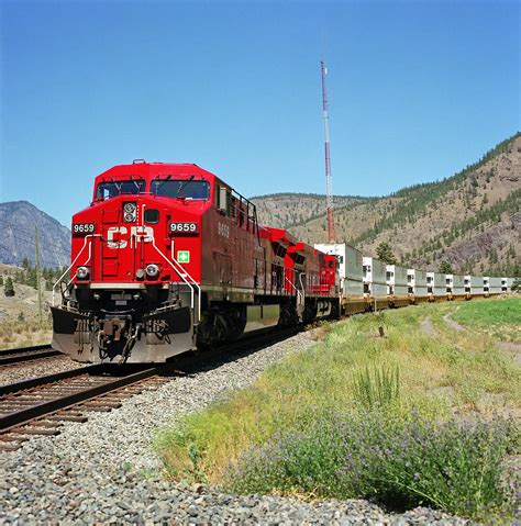 Canadian Pacific Railway CP #9659 GE AC4400CW diesel locomotive photo ...