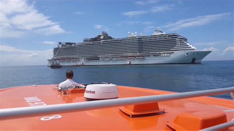 Msc Seaview Cruzeiro Cruise Ship Navegando A Bordo Gigante