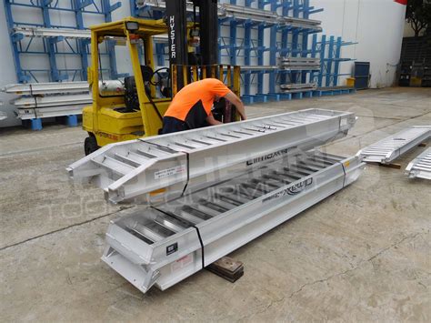 115 Ton Heavy Duty Aluminium Loading Ramps Southern Tool Equipment