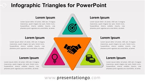 Infographic Triangles For Powerpoint Presentationgo
