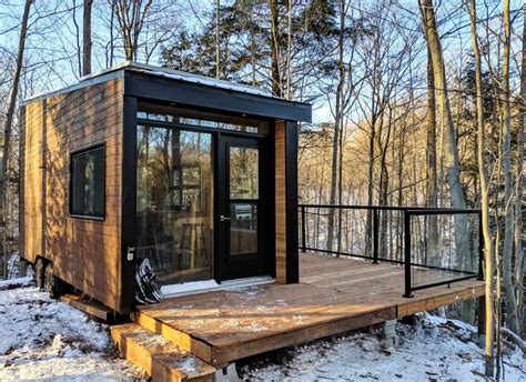 Modernminimalist Tiny Cabin Vacation The Dashi Cabin From Cabinscape