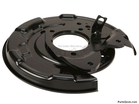 14 2014 Toyota Tundra Brake Backing Plate - Brake - Genuine, Rear Left