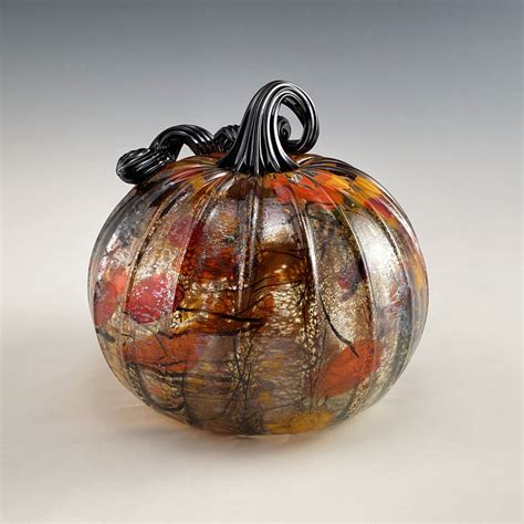 Harvest Surreal Pumpkins — Leonoff Art Glass