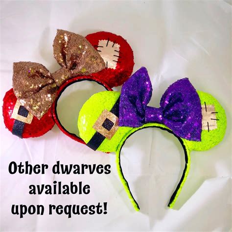 Doc Ears Dwarf Ears Snow White And The Seven Dwarfs Ears Etsy Disney