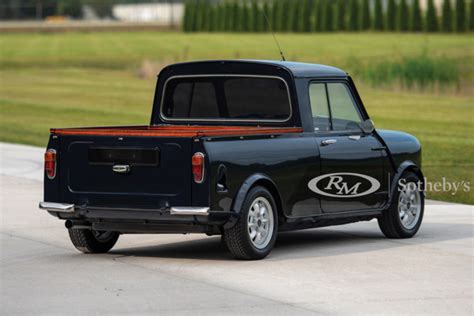 Elkhart Auction Unveils Rare 1972 Austin Mini Pickup Truck Man Of Many