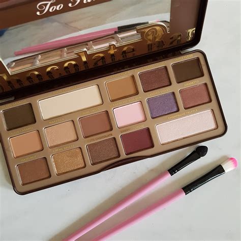My Too Faced Chocolate Bar Eyeshadow Palette Story Almost Posh