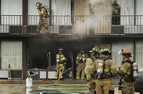 Jc Firefighters Battle Fire At Hotel