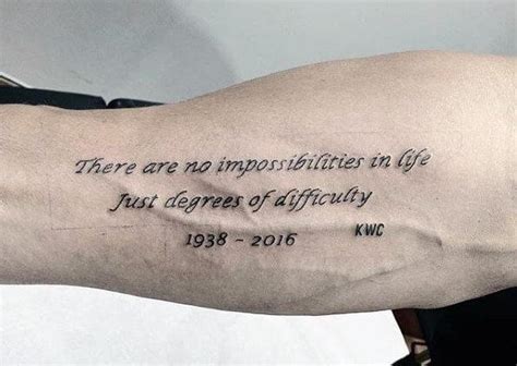 50 Inspirational Tattoo Quotes For Men To Try 2018 Tattoosboygirl