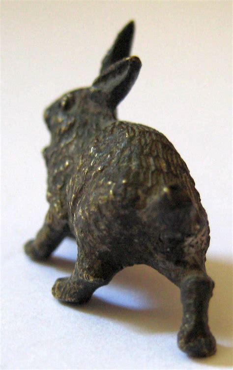 Tiny Vintage Bronze Rabbit Collectors Weekly