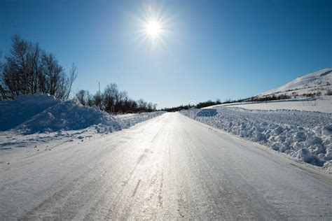 Slippery Winter Road Stock Image Image Of Environment 29972069