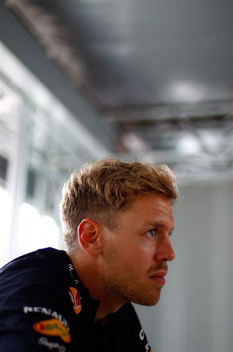 Sebastian Vettel Shows Off His New Haircut At The Hungarian Grand Prix 2012