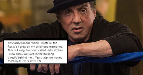 Recalling Old Days Sylvester Stallone Writes A Moving Post About